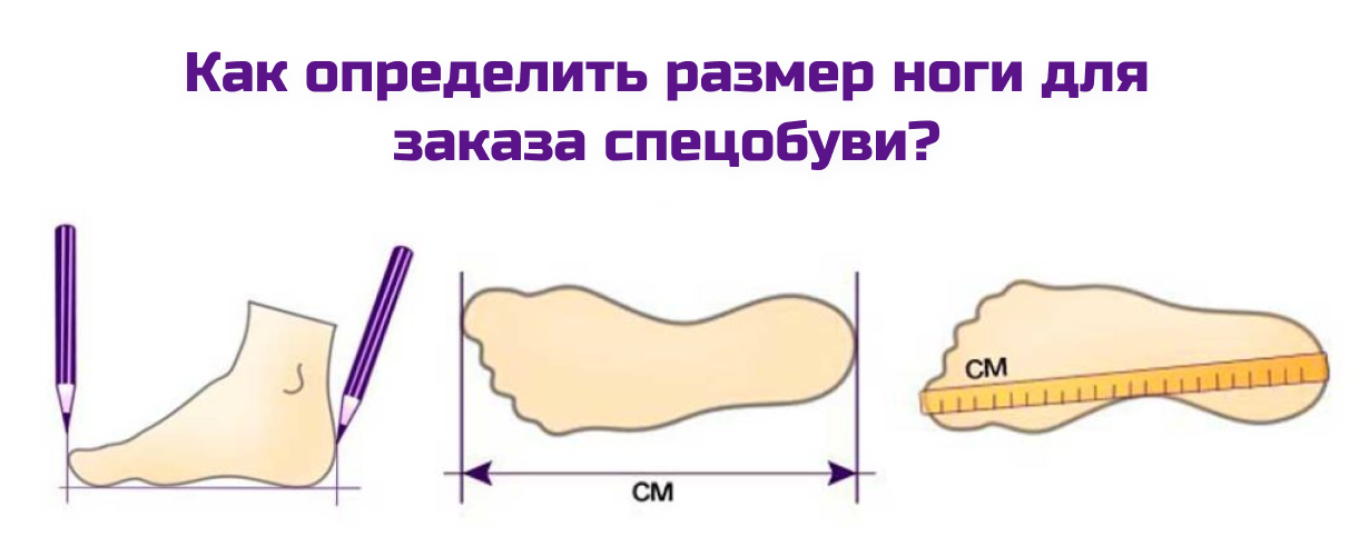 Как определить размер ноги для заказа спецобуви Как определить размер ноги для заказа спецобуви