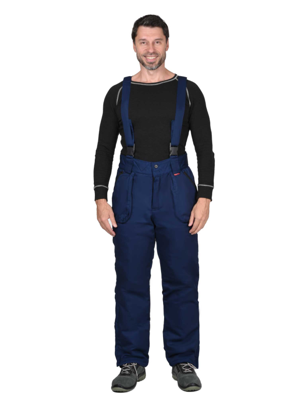 Костюм "ФАВОРИТ" зимний, т.синий со ср.серым — изображение 3