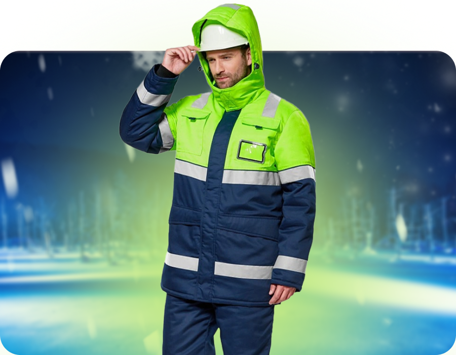 Сигнальная зимняя одежда 