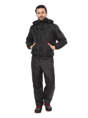 Куртка ПРАГА-ЛЮКС короткая с капюшоном