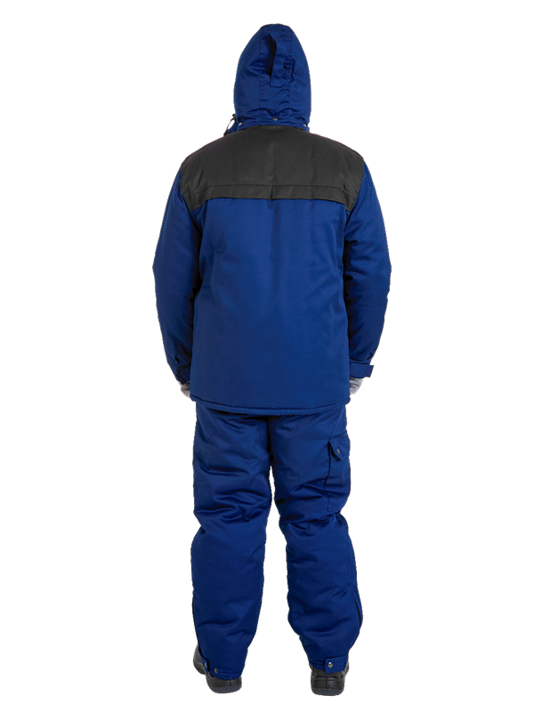 Куртка мужская утепленная БРИГАДИР синяя