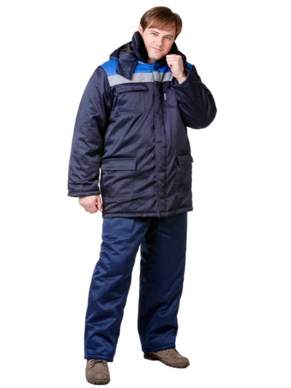 Куртка мужская утепленная ВАХТА-ПРОФИ