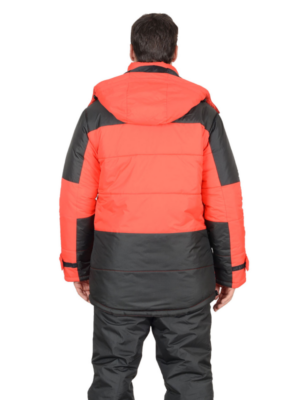 Куртка мужская утеплённая ЕВРОПА красная