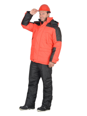 Куртка мужская утеплённая ЕВРОПА красная