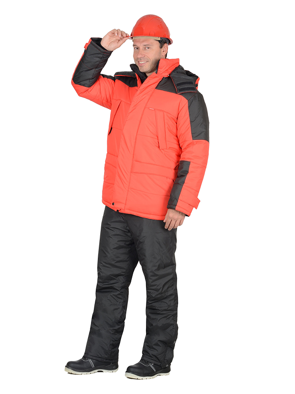 Куртка мужская утеплённая ЕВРОПА красная