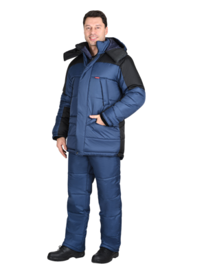 Куртка мужская утеплённая ЕВРОПА синяя