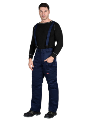 Брюки зимние универсальные темно-синие