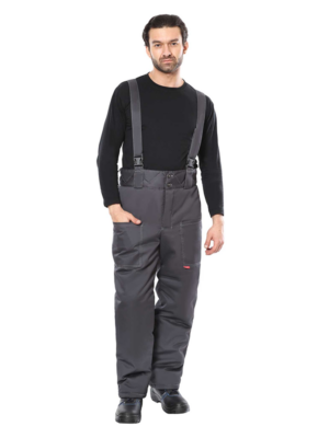 Брюки зимние универсальные тёмно-серые, тк. Орион