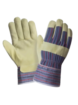 Перчатки спилковые комбинированные Титан