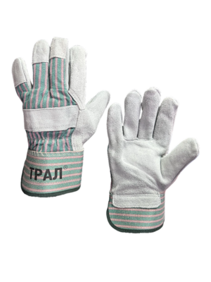 Перчатки ТРАЛ спилковые комбинированные