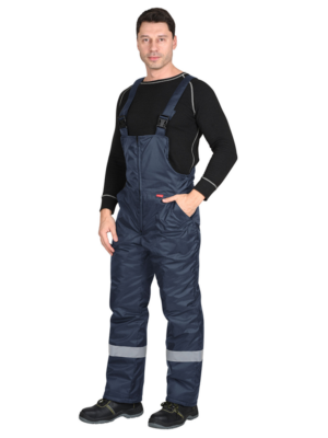 Полукомбинезон зимний "СЕВЕР" темно-синий