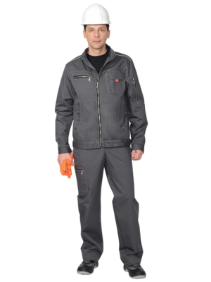 Костюм ДАЛЛАС куртка с брюками серый