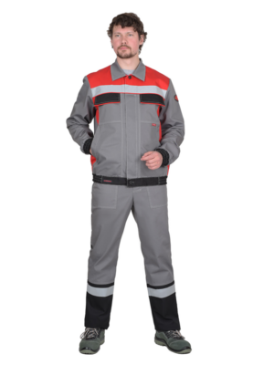 Костюм МАСТЕР куртка короткая с брюками и с СОП