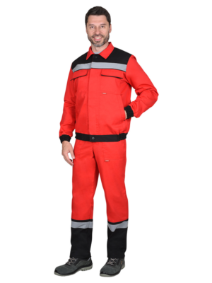 Костюм МАСТЕР цв. красный