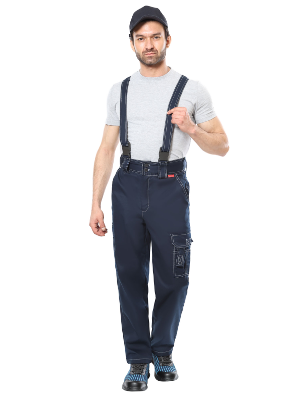 Костюм ПЛУТОН-РОСС куртка и брюки, тёмно-синий