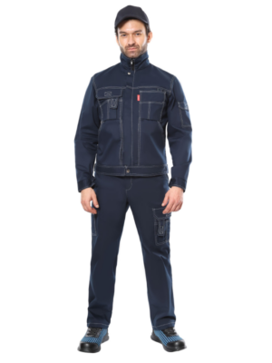 Костюм ПЛУТОН-РОСС куртка и брюки, тёмно-синий