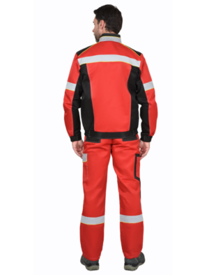 Костюм ПОЛИНОМ короткая куртка с полукомбинезоном и СОП 50 мм