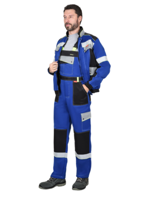 Костюм ПОЛИНОМ василёк с чёрным и СОП 50 мм