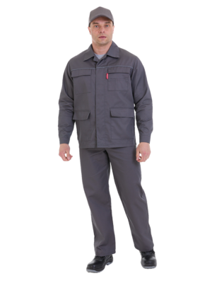 Костюм ВЫМПЕЛ темно-серый с полукомбинезоном