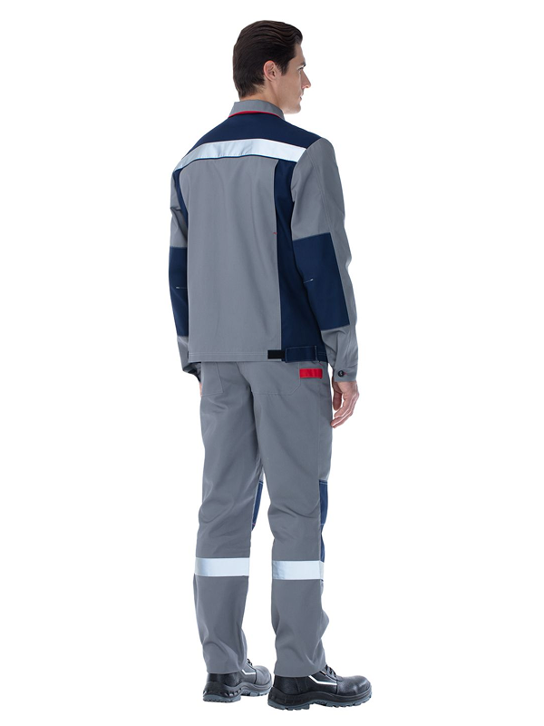 Костюм мужской "Барит", цв. серый — изображение 2