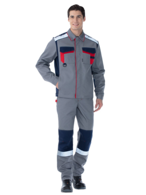 Костюм мужской Барит серый