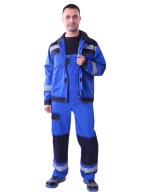 Костюм мужской БРИЗ с полукомбинезоном