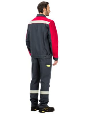 Костюм мужской Таль серый-красный