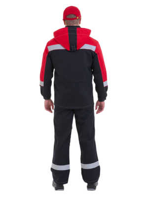 Костюм Олимп черно-красный