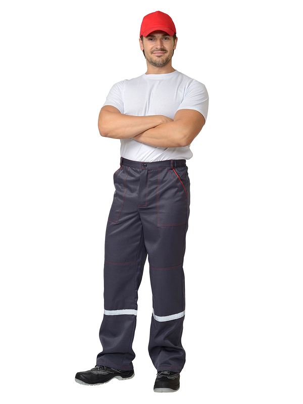 Костюм мужской "МЕХАНИК" куртка с брюками и СОП — изображение 2