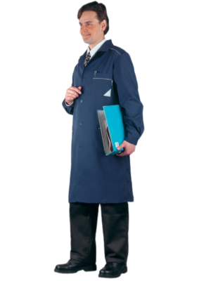 Халат для ИТР синий мужской