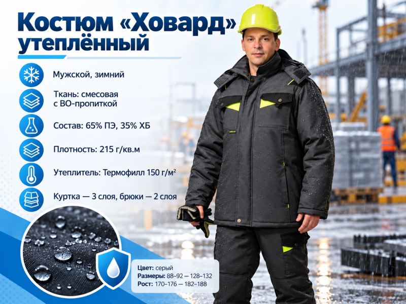 Костюм Ховард с ВО-пропиткой Костюм Ховард с ВО-пропиткой